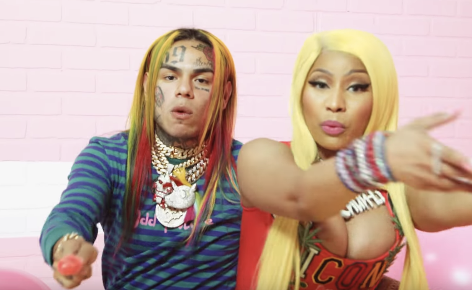 6ix9ine, Nicki Minaj and Murda Beatz – FEFE (Official Music Video...